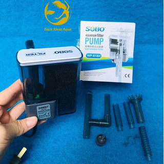 Máy lọc thác Sobo SB618 - SB628 cho bể mini