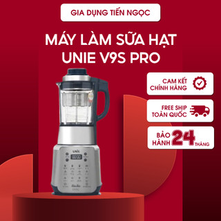  Máy làm sữa hạt Unie V9S PRO xay nấu đa năng dung tích 1.75L động cơ thế hệ mới xay siêu mịn bảo hành 24T 
