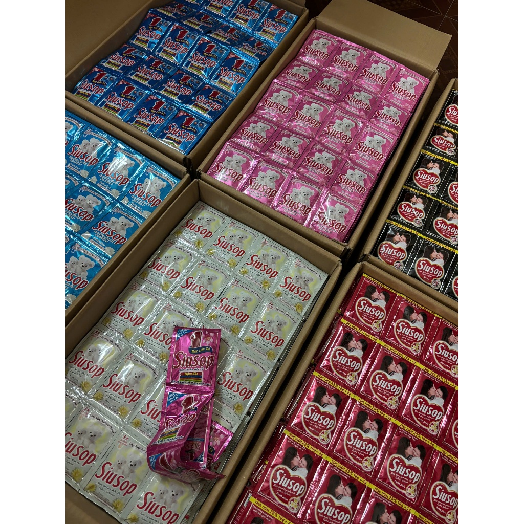 NƯỚC XẢ VẢI SIUSOP (HÀNG CHUẨN ) - 1 DÂY 10 GÓI