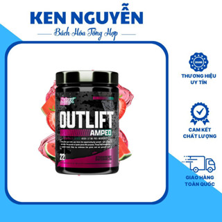 Nutrex Outlift Amped High Stim Pre-Workout giúp tăng năng lượng, sức bền & tập trung tối đa