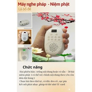 Máy niệm phật tịnh tông - đài niệm phật đeo cổ