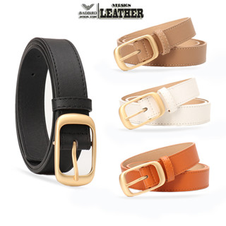   NEW 2025 Thắt Lưng Da Nữ ROUNDED SQUARE bản to 2.8 cm Da PU cao cấp BADBIRD-Tự hào thương hiệu Việt 