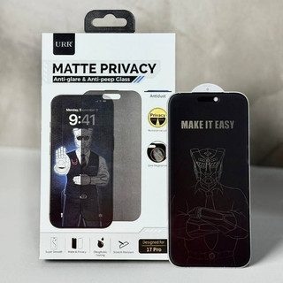  Autobot URR Glass 3D Privacy 2in1 - Kính cường lực nhám chống nhìn trộm cho Iphone 17 Pro Max 16 Plus 15 14 13 
