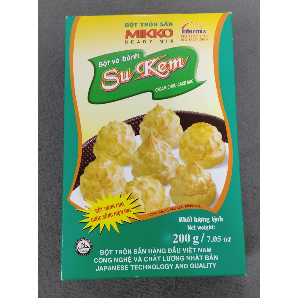 MIKKO - Bột vỏ bánh Su kem