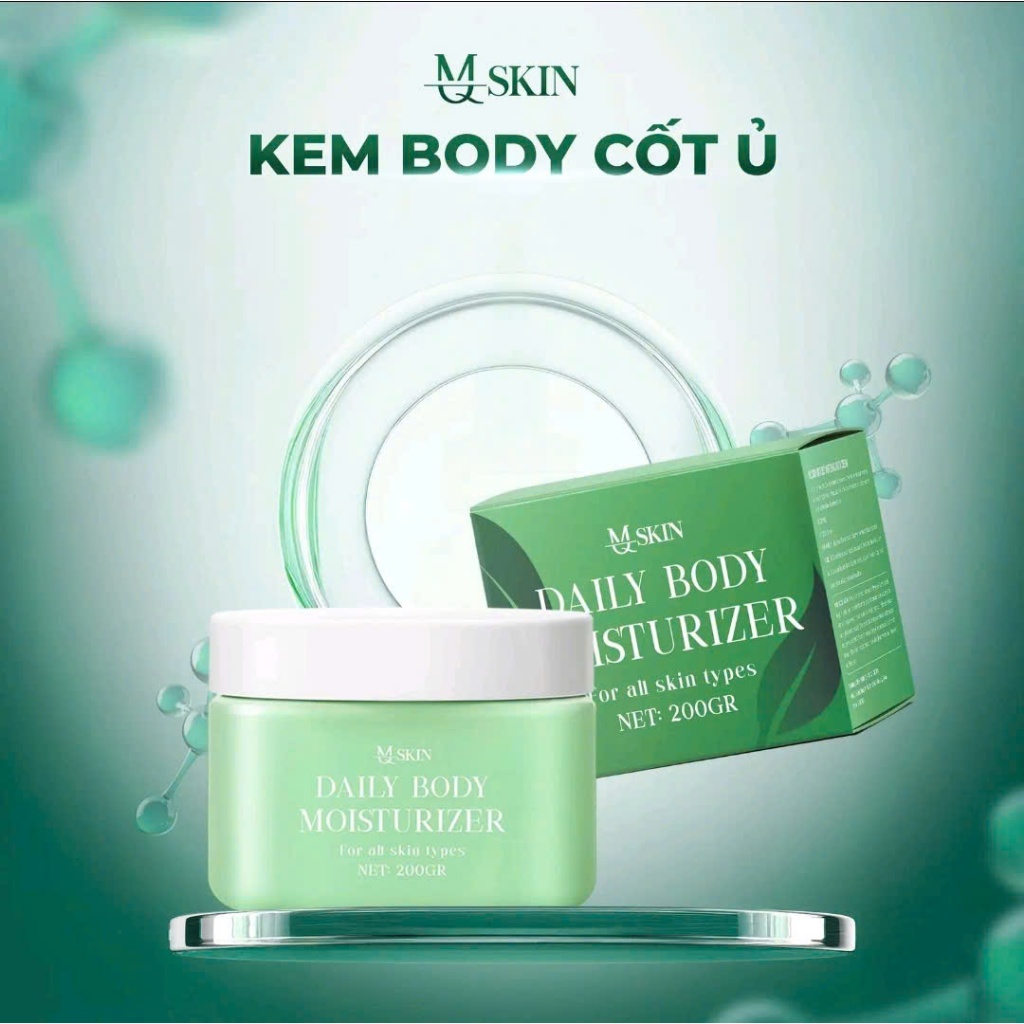MQSKIN Kem Dưỡng Trắng Da Body Ban Đêm- Kem Body Cốt Ủ 200g