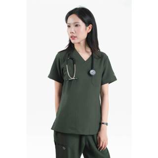 Bộ Scrubs Bác Sĩ Nữ, đồng phục y tế Bloudi Hera Version 2 Cotton Cao Cấp, đồng phục spa, bệnh viện