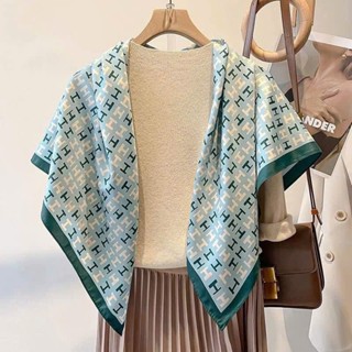  Khăn Lụa Vuông Cao Cấp Không Nhăn 70x70cm Fullbox Khăn Lụa vuông Vintage Đa Năng Bandana Lụa Trùm Đầu Quàng Cổ Túi 