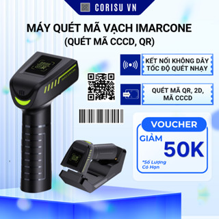 Máy quét mã vạch iMARCONE MC3303GB không dây, tích hợp màn hình, quét đa dạng mã 1D, 2D, QR, mã căn cước công dân