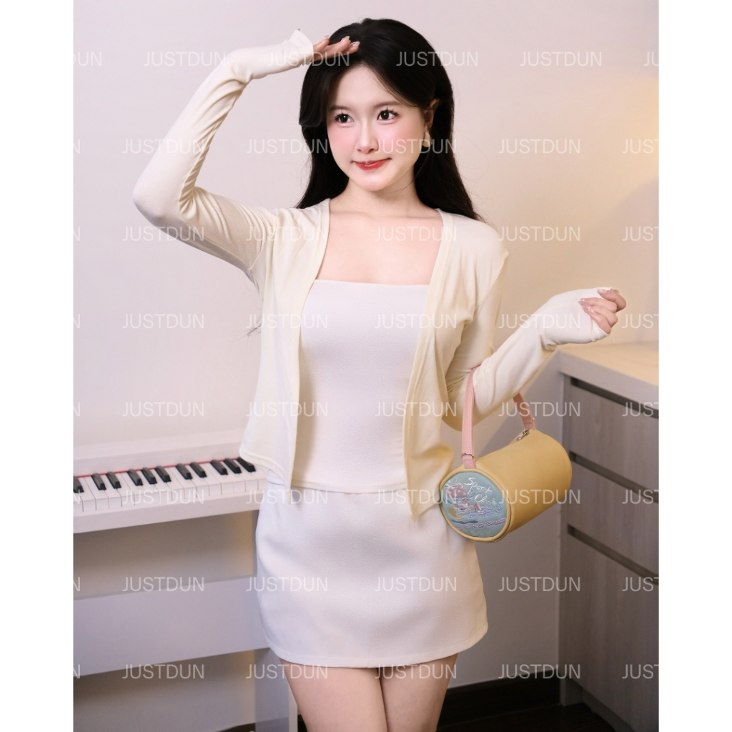 Áo Khoác Cardigan Nữ Dáng Dài JUSTDUN 304 - Vải Cotton Mịn, Mềm Mại, Thoải Mái, Dễ Phối Đồ | BigBuy360 - bigbuy360.vn