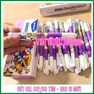 SỈ 20 BÚT MỰC NƯỚC THIÊN LONG DORAEMON NÉT 0.5MM MÀU TÍM