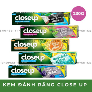 Kem Đánh Răng Close Up Trắng Răng Tự Nhiên Dạng Gel 230G