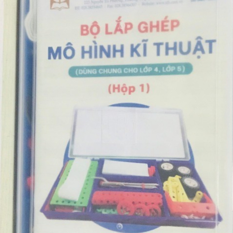 Bộ lắp ghép mô hình kỹ thuật lớp 4- 5 theo chương trình mới(vpp Quang Linh) (vpp Quang Linh)