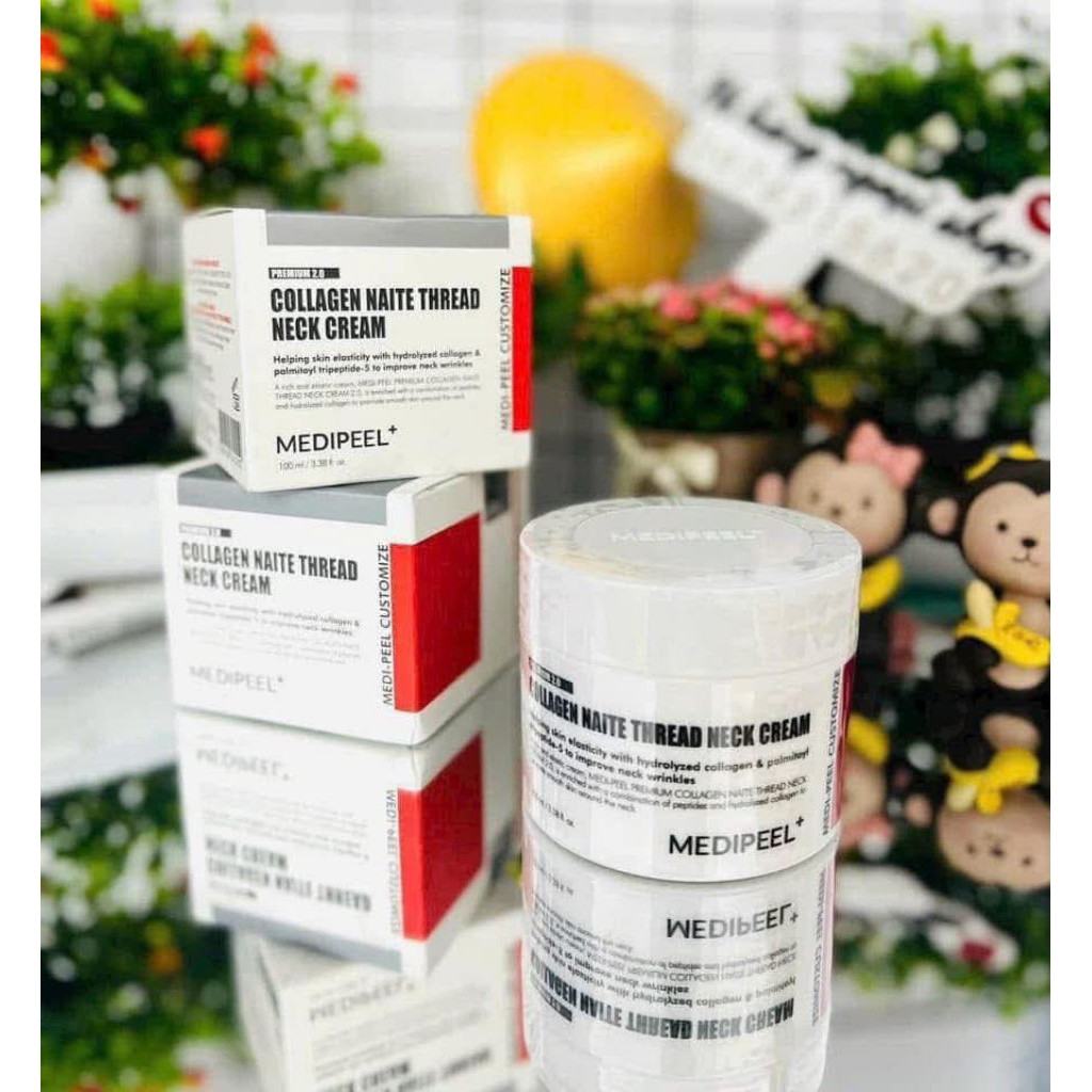 Kem dưỡng xóa nhăn nếp gấp da cổ Medipeel Naite Neck Cream Hàn Quốc 100ml