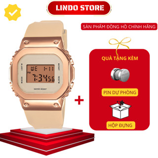 Đồng hồ nữ D-ZINER DZ8300BE chính hãng điện tử thể thao cao cấp chống nước 30M kèm hộp