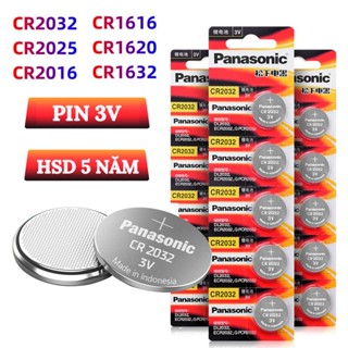 Pin CR2032 3V, Pin Cúc Áo, Pin CR2025 - CR1632 - CR1220 - CR2016 - CR1620 - CR1616 Thay Chìa Khóa Smartkey Ô Tô, Xe Máy