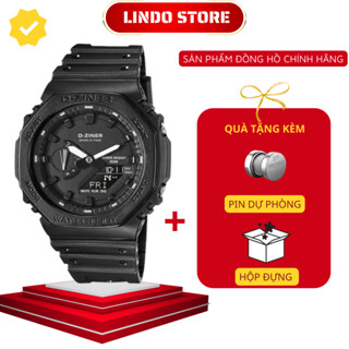 Đồng Hồ Điện Tử Thể Thao Nam D-ZINER DZ8287 Chống Thấm Nước Chính Hãng 40mm
