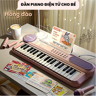  Đàn Piano Điện Tử Organ Cho Bé Phát Triển Khả Năng Âm Nhạc Phát Triển Giác Quan Tặng Kèm Mic 