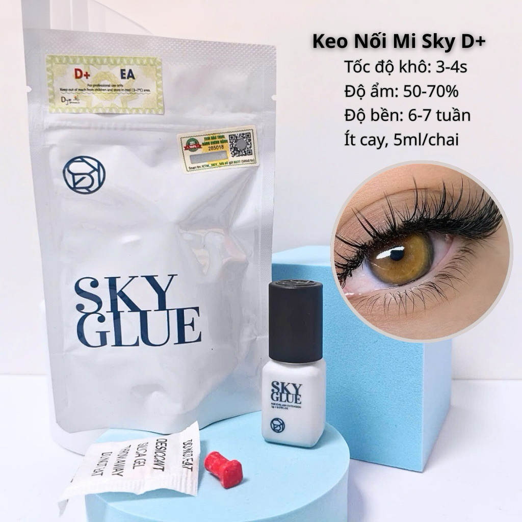 [Chính hãng] Keo Nối Mi Xanh SKY BLUE - Eyelash Extension Glue SKY BLUE Shop Vy Nhỏ