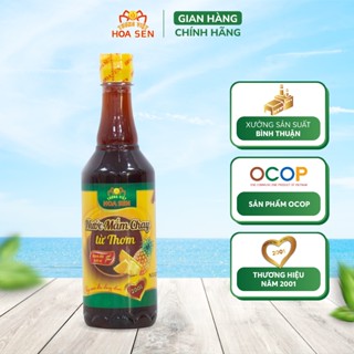 Nước Mắm Chay 500ml - Tương Việt Hoa Sen - Chay mặn đều dùng được