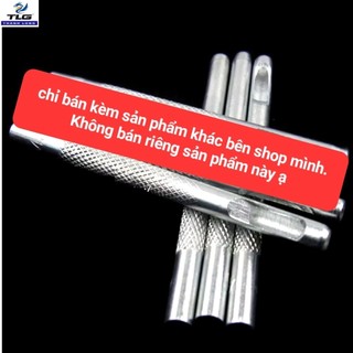 [chỉ bán kèm đơn, ko bán lẻ] Đinh đục lỗ thắt lưng 3.5mm