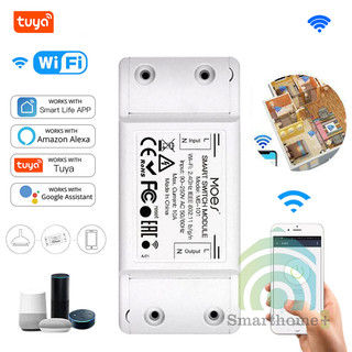 [Chính Ngạch] Công Tắc Wifi Điều Khiển Từ Xa Tuya Basic SHP-Basic