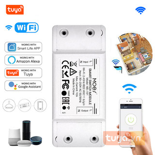 Công Tắc Wifi Điều Khiển Từ Xa Tuya SHP-Basic