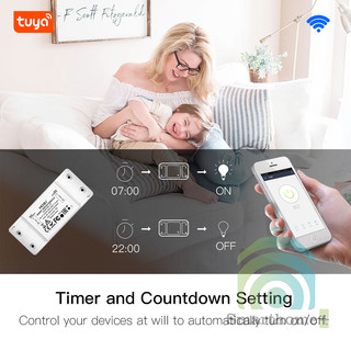 Công Tắc Wifi Điều Khiển Từ Xa Tuya SHP-Basic