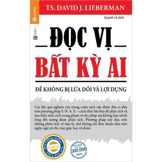 Sách - Đọc Vị Bất Kỳ Ai - Để Không Bị Lừa Dối Và Lợi Dụng (Tái Bản 2025) - Thái Hà