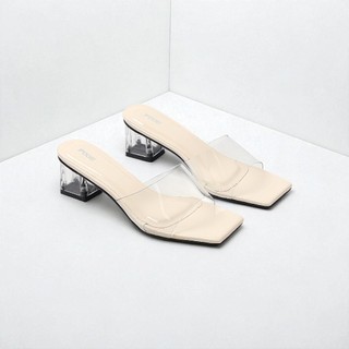 Guốc Cao Gót Nữ 5cm Quai Trong Pixie E206