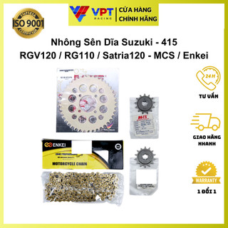 Nhông sên dĩa sport RG110, RGV120, Satria120 [size 415] chính hãng MCS RC80-42T