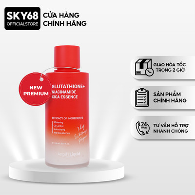 [NEW PREMIUM] NƯỚC THẦN LÀM TRẮNG, KIỂM SOÁT DẦU & THU NHỎ LỖ CHÂN LÔNG ANGEL'S LIQUID GLUTATHIONE PLUS NIACINAMIDE CICA