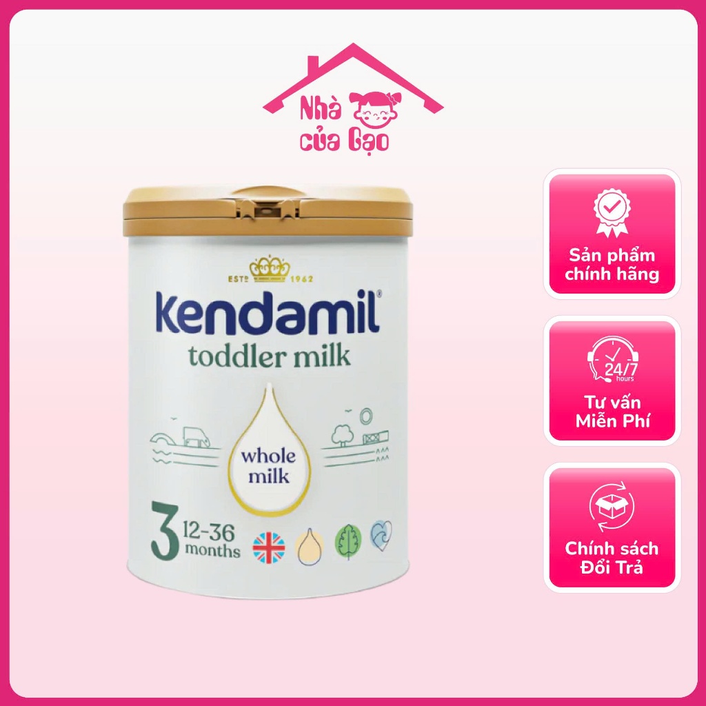 [Chính Hãng] Sữa Kendamil Classic Anh Quốc Số 3 900g - Phát Triển Toàn Diện Cho Bé | Nhà Của Gạo