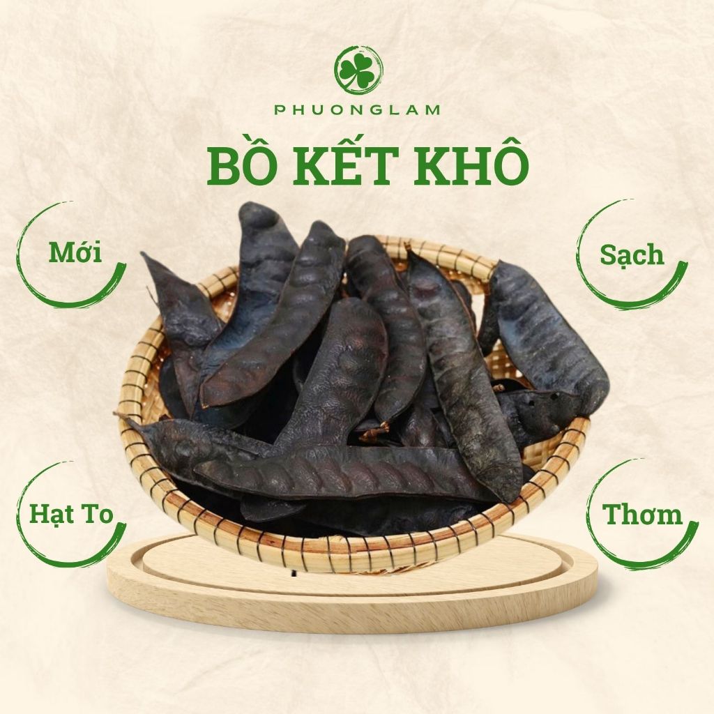 Bồ kết khô gội đầu xông nhà khử mùi thơm tự nhiên