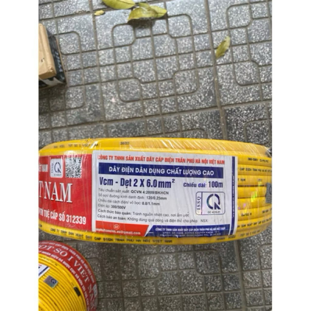 50M dây 2x6 Trần Phú