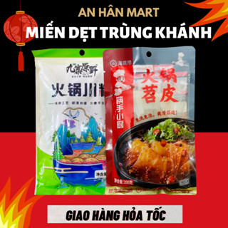 Miến dẹt khoai lang Haidilao, miến dẹt Trùng Khánh tứ xuyên ăn lẩu dai ngon 240g