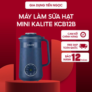 [CHÍNH HÃNG] Máy Làm Sữa Hạt Mini Kalite KCB12B,Dung tích 1.2L,Xay Nấu Đa Năng,Tự Động Làm Sữa | BH 12 Tháng