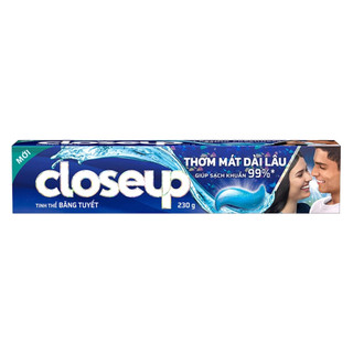 KEM ĐÁNH RĂNG CLOSEUP HƯƠNG BẠC HÀ +BĂNG TUYẾT 140G
