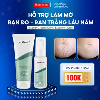 Kem Rạn Da và Serum Rạn Da Hỗ Trợ Mờ Rạn Da, Mờ Sẹo Thâm,Rạn Sau Sinh, Rạn Da Do Tặng Cân Actiscar