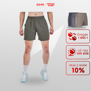 Quần thể thao chạy bộ nam 1 lớp Goya Urban - Siêu nhẹ, trượt nước, mịm màng, khô nhanh