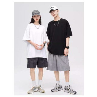 [XẢ KHO] Áo thun trơn Unisex nam nữ, áo phông basic tee form rộng cổ tròn vải thoáng mát HADMES