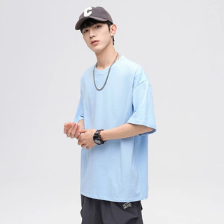 [XẢ KHO] Áo thun trơn Unisex nam nữ, áo phông basic tee form rộng cổ tròn vải thoáng mát HADMES