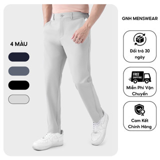  Quần Dài Nam Chơi Golf Quần Dài Chất Gió Dáng Âu Đẹp Co Giãn Tốt GNH ACTIVE 25054 