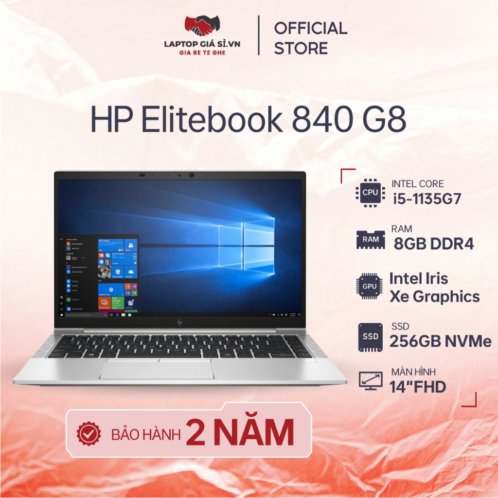 Laptop HP Elitebook 840 G8  i5-1135G7, 8GB, 256GB