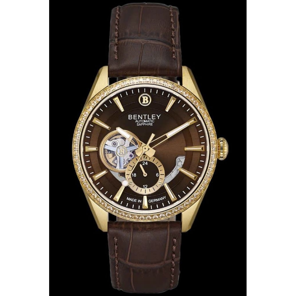 [Chính Hãng 100%] Đồng Hồ Nam Bentley BL1831-251 (1831) Máy Cơ (Automatic) Mặt Tròn Kính Sapphiare S