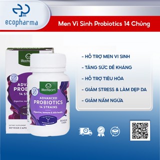 [Hỏa tốc] Men Vi Sinh Phụ Khoa 14 Chủng Lifestream Advanced Probiotics 30 viên