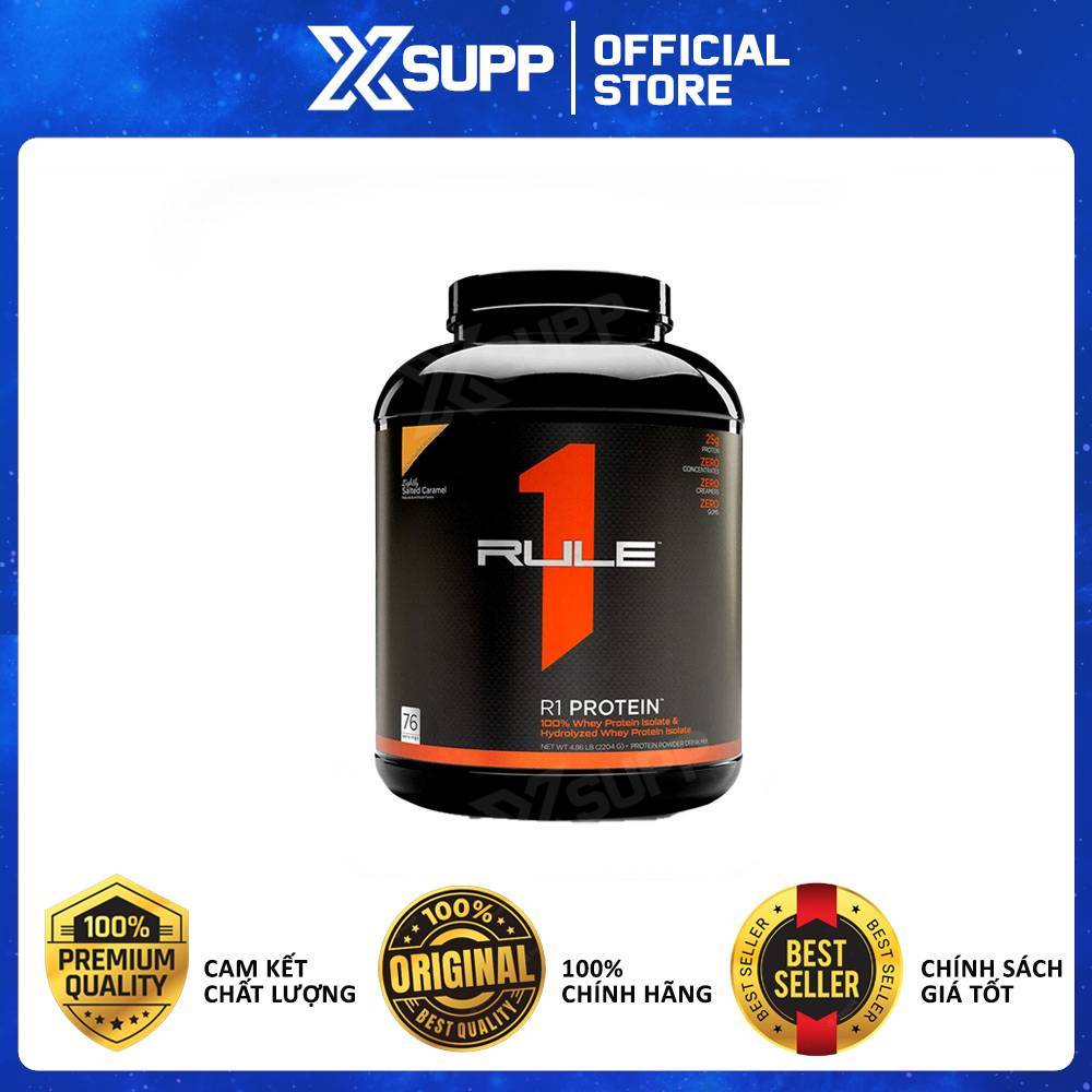 Rule 1 Whey Protein Isolate Hydrolyzed 5Lbs (70-76sv)