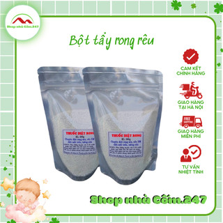 M2 Bột tẩy rong rêu, Bột diệt rong rêu tẩy sạch nền si măng sân gạch sạch bóng dễ sử dụng gói 500g M2