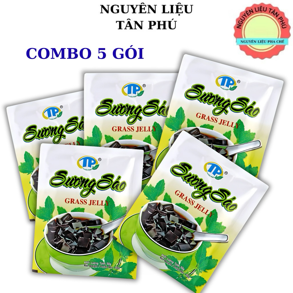 [ COMBO 5 GÓI ]  Sương sáo Thuân Phát gói 50gr
