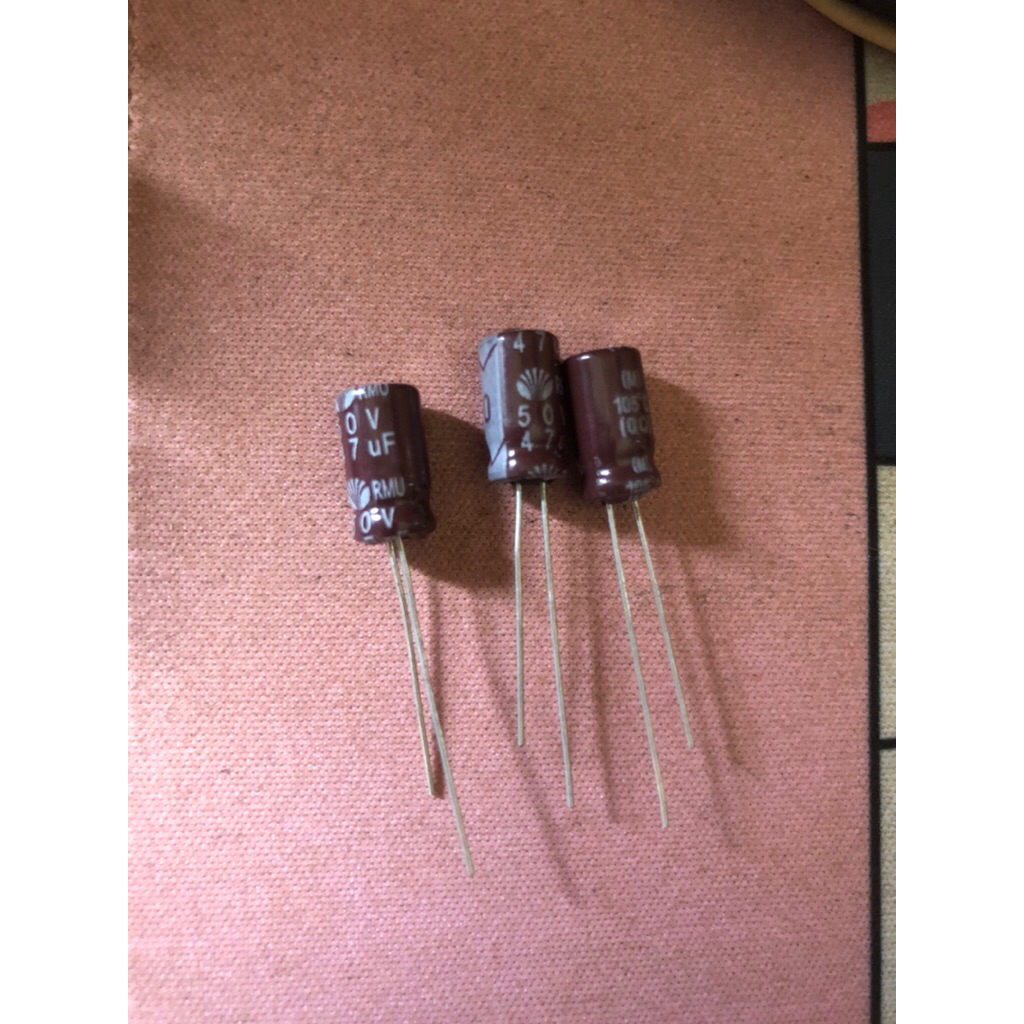 3 con tụ 50v47uf 50v 47uf daewoo 11x6mm