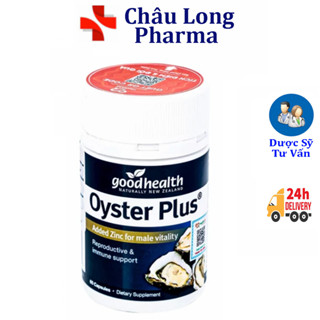 Oyster Plus Capsules Good Health Tinh chất hàu New Zealand tăng cường sinh lý nam giới hộp 60v